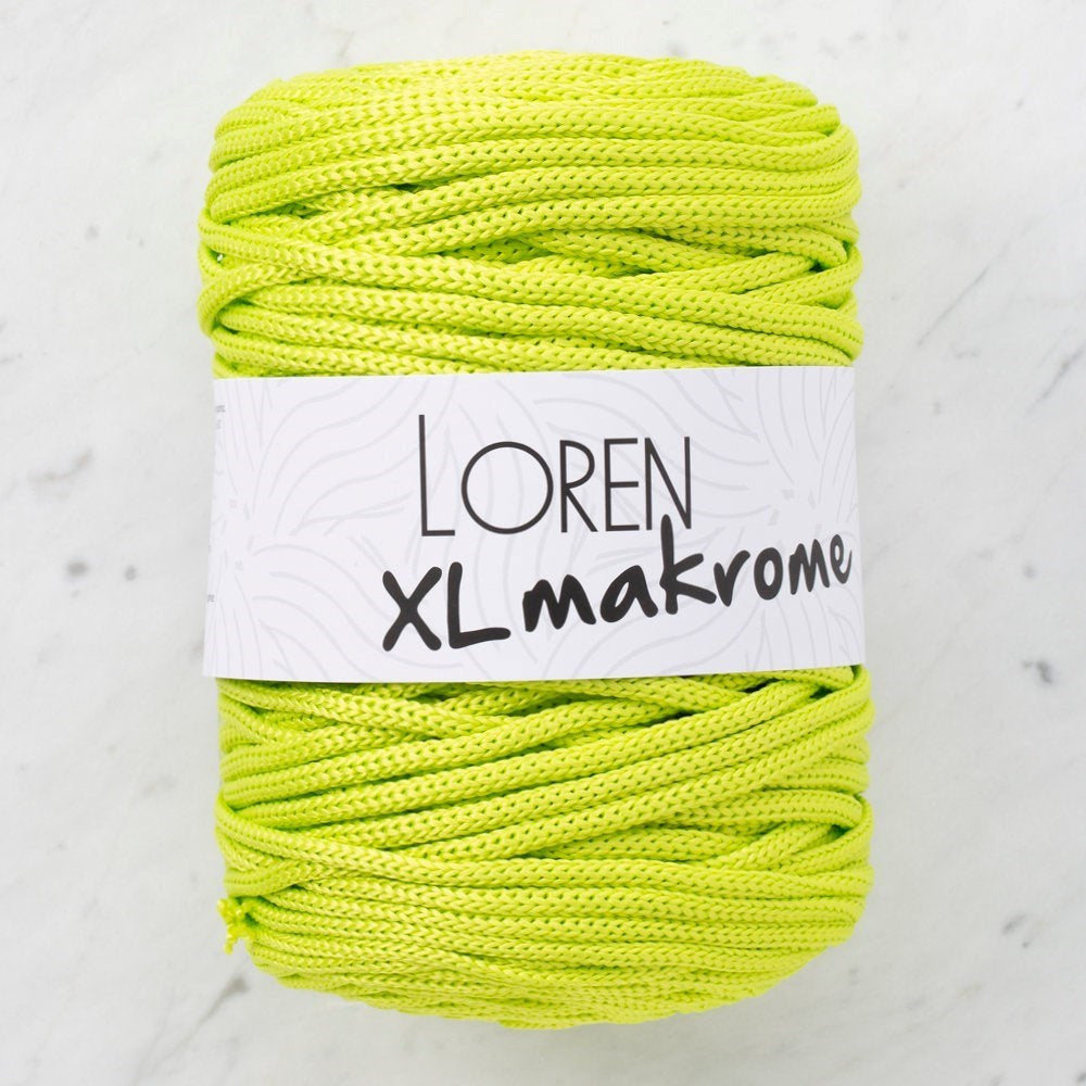 Loren XL Makrome Fıstık Yeşil El Örgü İpi - R042 - 33707 - UcuzaGeliyor