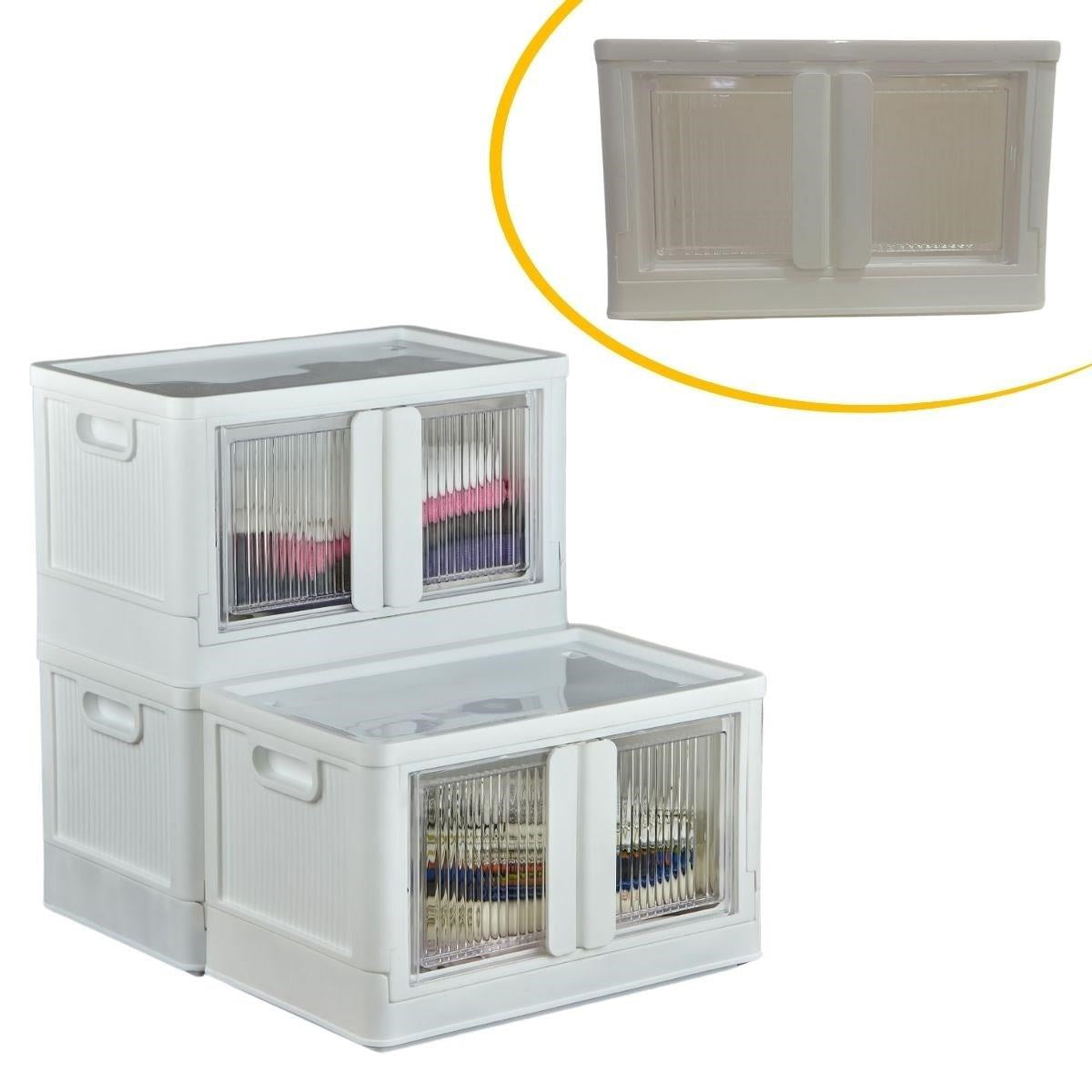 GENEL® Tek Katlı (1 Ünite) Üst Üste Eklenebilir Demonte Mutfak ve Banyo Düzenleyici Raf-Beyaz