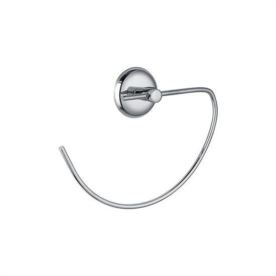 BUFFER® Paslanmaz Metal Dekoratif Havluluk Havlu Tutacağı Gümüş Renk - UcuzaGeliyor