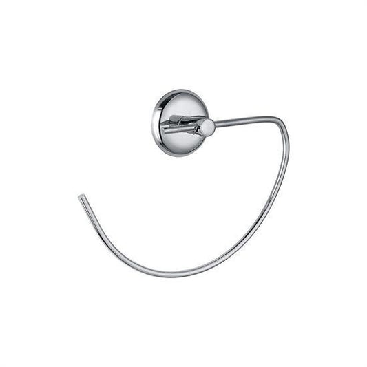 BUFFER® Paslanmaz Metal Dekoratif Havluluk Havlu Tutacağı Gümüş Renk - UcuzaGeliyor