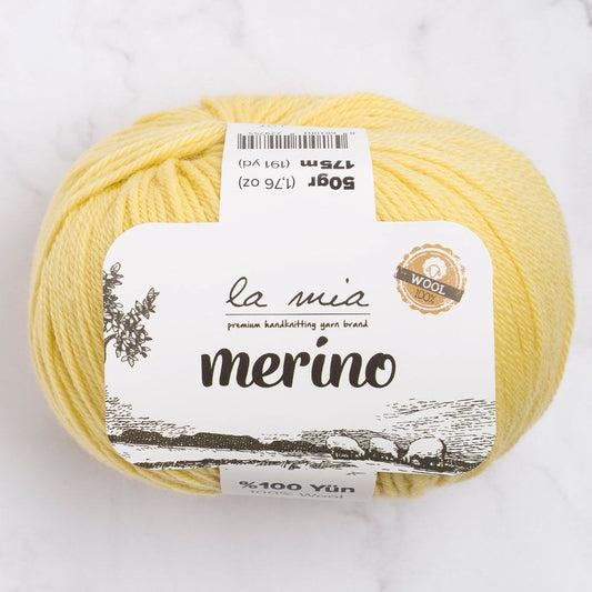 La Mia Merino Sarı El Örgü İpi - L043 - 33788 - UcuzaGeliyor