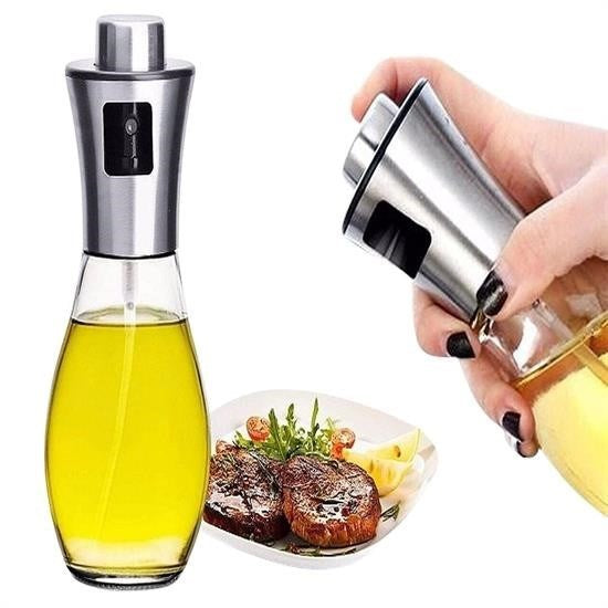 GENEL® Çok Amaçlı Spreyli Sızdırmaz Cam Şişe Yağdanlık Limon Sirke Sos Püskürtücü Dağıtıcı Sprey