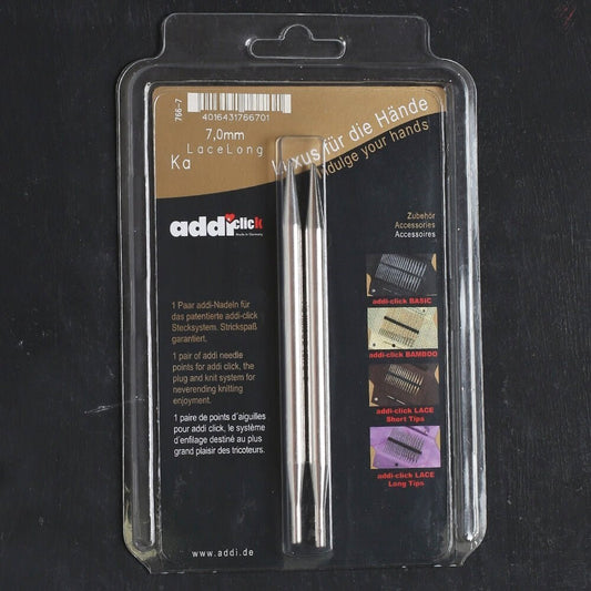 Addi Click Lace 7 Mm Değiştirilebilir Uzun Uçlu Da - UcuzaGeliyor