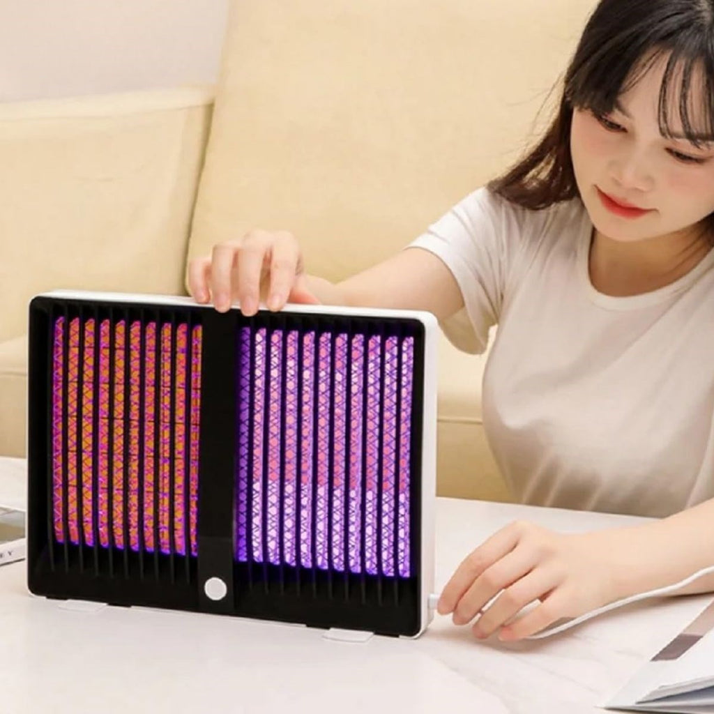 GENEL® Sivrisinek Öldürücü Lamba Şarjlı Sivrisinek Kovucu Sessiz ve Güçlü Sivrisinek Tuzağı UV Işıklı Sinek Kıran WD023