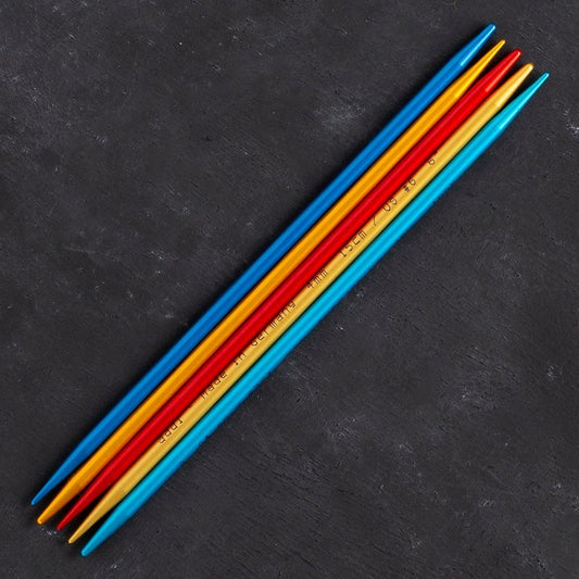 Addi Colibri 4mm 15cm Renkli Çorap Şişi - 204-7 - UcuzaGeliyor
