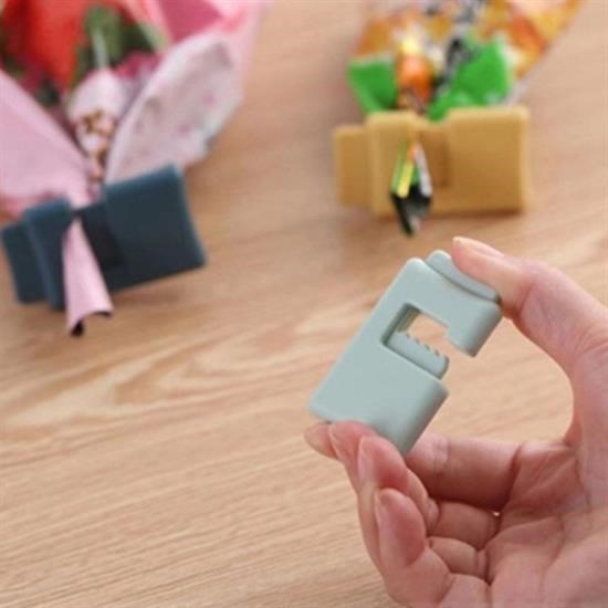 GENEL®  6lı Hava Sızdırmaz Poşet Torba Ambalaj  Ve Paket Kıstırmalı Kapatma Klipsi