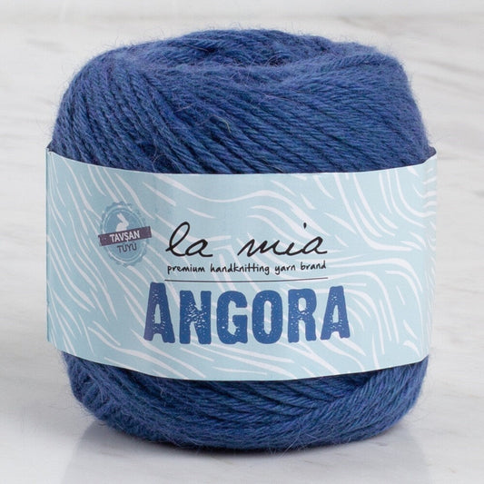 La Mia Angora 50gr Lacivert El Örgü İpi - L129 - 33803 - UcuzaGeliyor