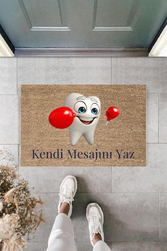 Dijital Baskı Kişiye Özel İç Kapı Dekorasyon Paspas  PS11203 - UcuzaGeliyor