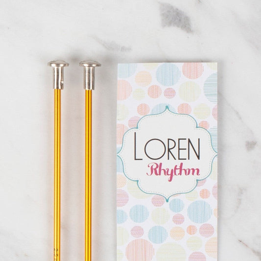 Loren Rythm 2,5mm Sarı Renkli Metal Örgü Şişi - UcuzaGeliyor