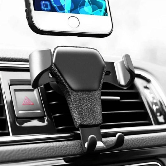BUFFER®  Araç İçi Klima Izgarasına Takılabilen Plastik Oto Telefon Tutucu Gravity - UcuzaGeliyor