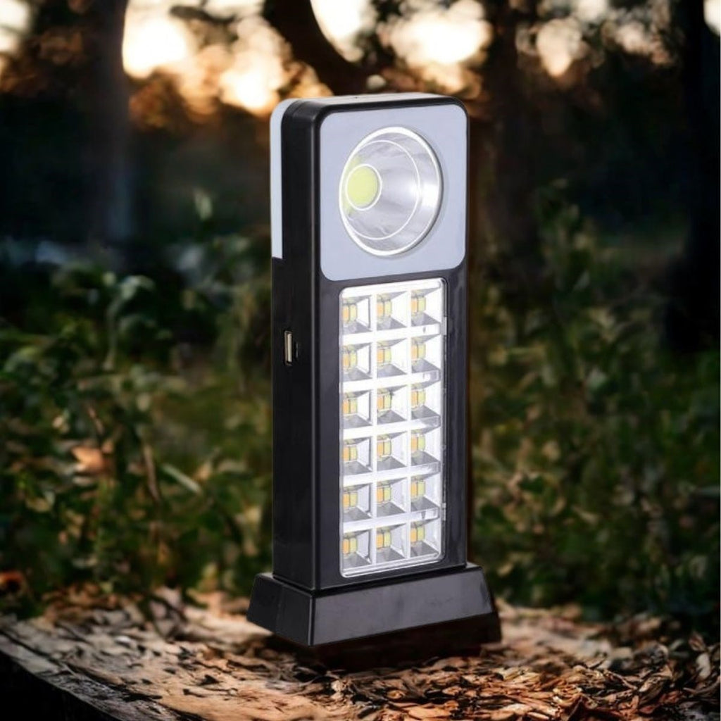 GENEL®  Güneş Enerjili veya USB Şarj Edilebilir Acil Durum Işığı 3W