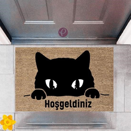 Kapı Önü Paspası Dekoratif Dijital Baskı Hoşgeldiniz P-2414 - UcuzaGeliyor