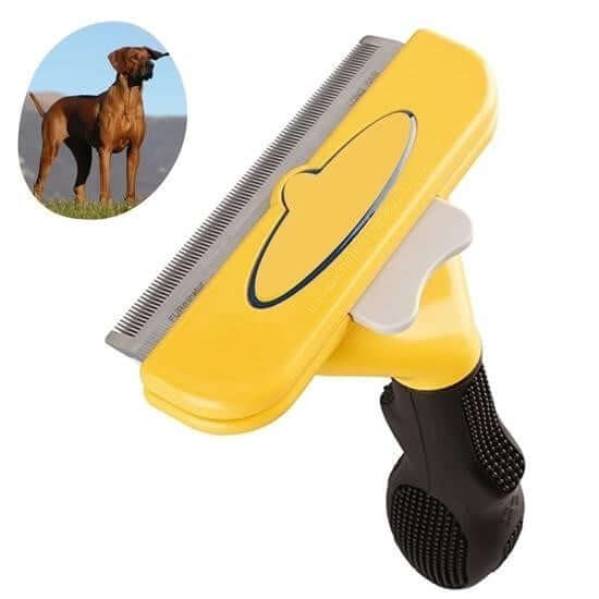 BUFFER® Kedi ve Köpekler İçin Kısa Tüylü Köpek Tarağı Tüy Toplayıcı Tarak Large - UcuzaGeliyor