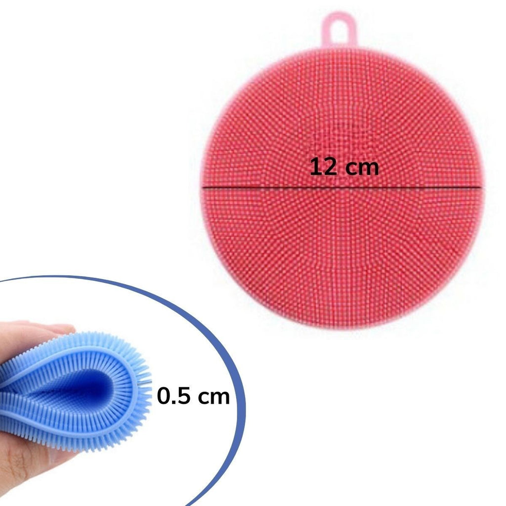 GENEL® 2'li Kir Tutmaz Tırtıklı Yüzey Bulaşık Yıkama Pedi