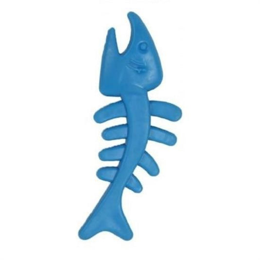 BUFFER® Balık Kemiği İskelet Şekilli Renkli Plastik Kedi Oyuncağı - UcuzaGeliyor