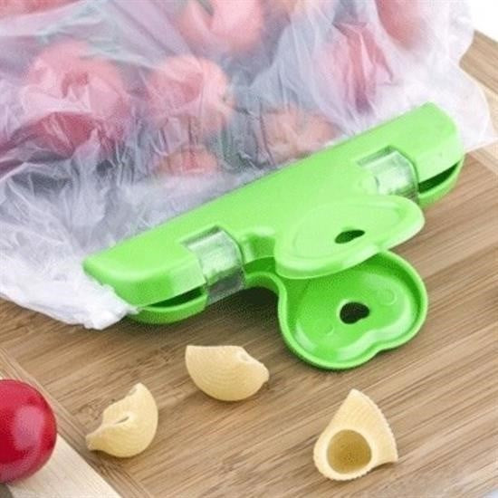 BUFFER® 2li Pratik Torba Paket Ve Poşet Kapatıcı Kilitli Klips Mandal - UcuzaGeliyor