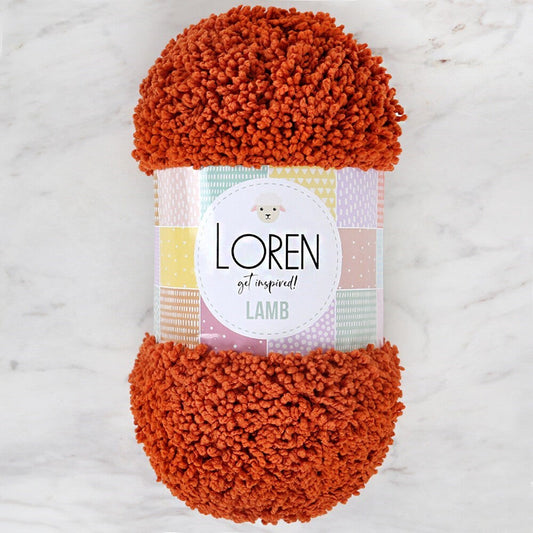 Loren Lamb Tarçın El Örgü İpi - R035 - UcuzaGeliyor