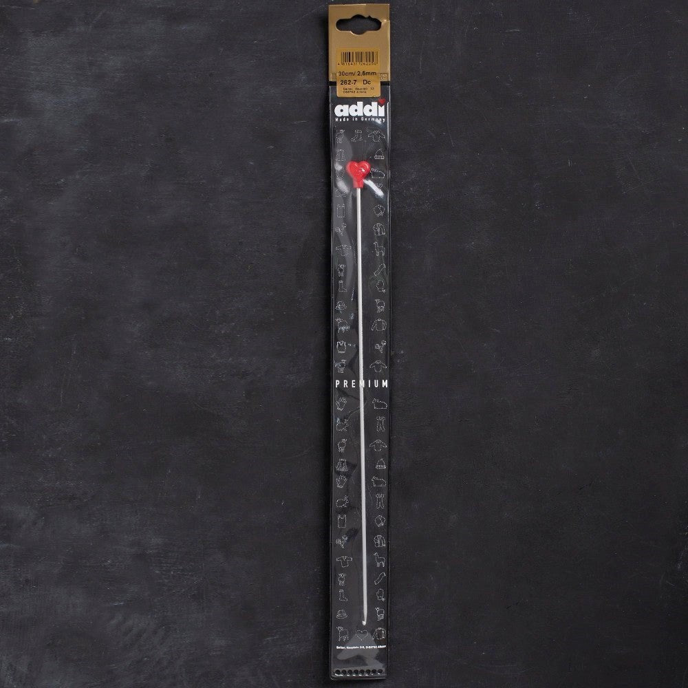Addi 2,5mm 30cm Klasik Alüminyum Tunus Tığı - 262- - UcuzaGeliyor