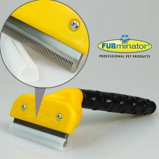 GENEL® Fubminator Kedi Köpek Tüy Toplama Tarağı  Kaşıma Aparatı 4,5 Cm