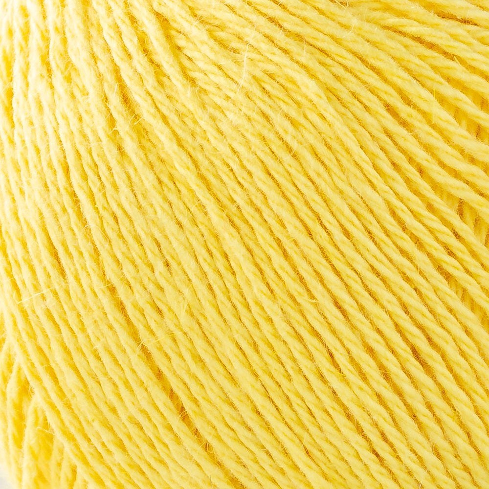 La Mia Linen Cotton Sarı El Örgü İpi - L160 - 33863 - UcuzaGeliyor