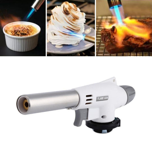 BUFFER®  1300°C Çok Amaçlı Gaz Torch Çakmak - Mutfak, Mangal, Lehimleme Pürmüz Alev Tabancası - UcuzaGeliyor