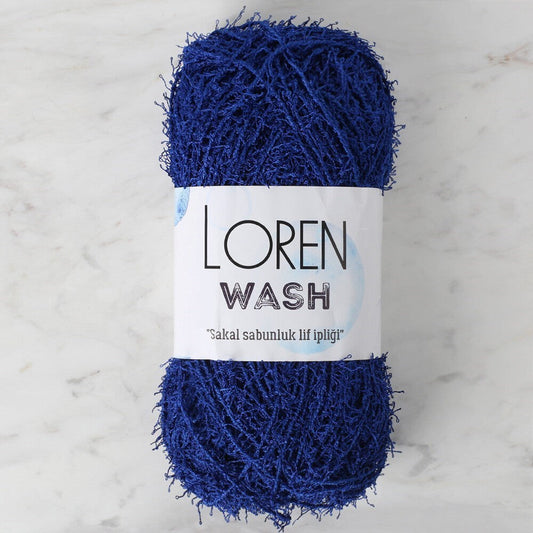 Loren Wash Saks Mavi El Örgü İpi - R025 - 34017 - UcuzaGeliyor