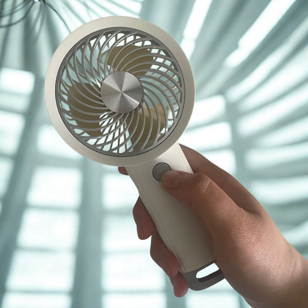 BUFFER®  USB ile Şarj Olabilen 3 Ayarlı Fan Modlu Çanta Tipi El Fanı