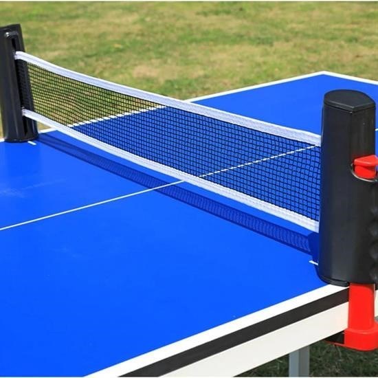 GENEL® Teleskopik Taşınabilir Kaymaz Ping Pong Masa Tenisi Filesi Aparatı