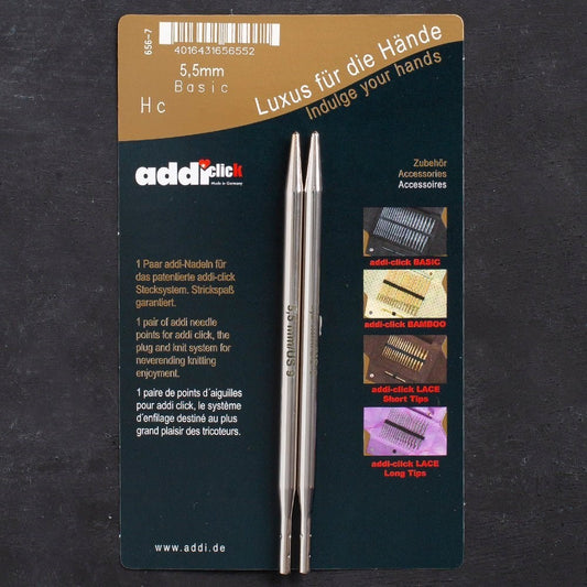 Addi Click Basic 5,5mm Misinalı Şiş Ucu - 656-2 - UcuzaGeliyor