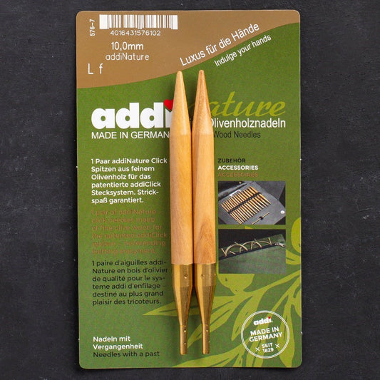 Addi Nature Olive Wood Click 10mm 13cm Misinalı Şi - UcuzaGeliyor