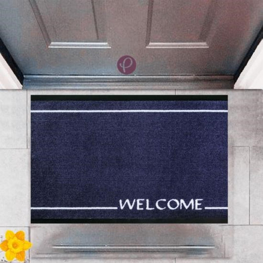 Kapı Önü Paspası Dekoratif Dijital Baskı Welcome P-2338 - UcuzaGeliyor