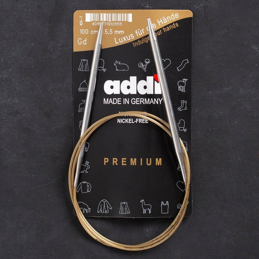 Addi 5,5mm 100cm Klasik Misinalı Şiş- 105-7 - UcuzaGeliyor