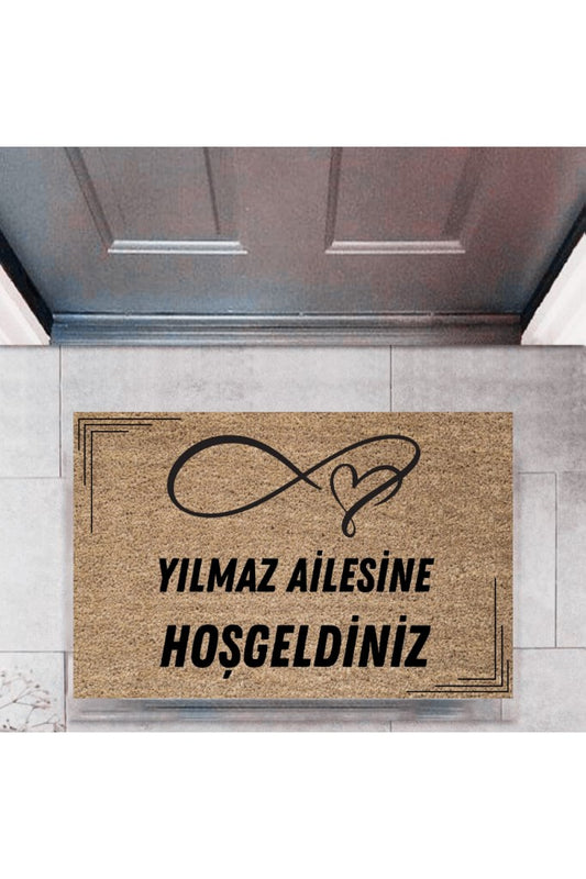 Kapı Önü Paspası Dekoratif Dijital Baskı Kişiye Özel P-2503 - UcuzaGeliyor