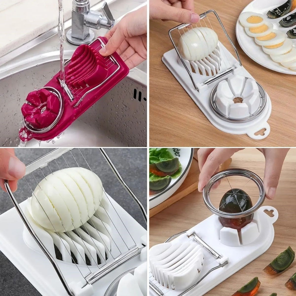 GENEL® Çok Fonksiyonlu Eşit Yumurta ,Meyve Dilimleyici Kesici Aparat