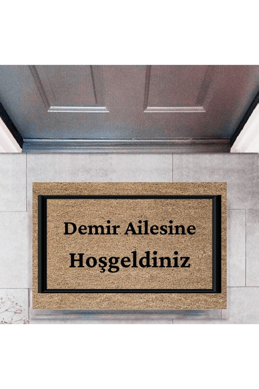 Kapı Önü Paspası Dekoratif Dijital Baskı Kişiye Özel P-2314 - UcuzaGeliyor