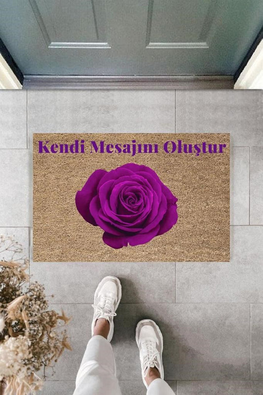 Dijital Baskı Kişiye Özel İç Kapı Dekorasyon Paspas  PS11228 - UcuzaGeliyor