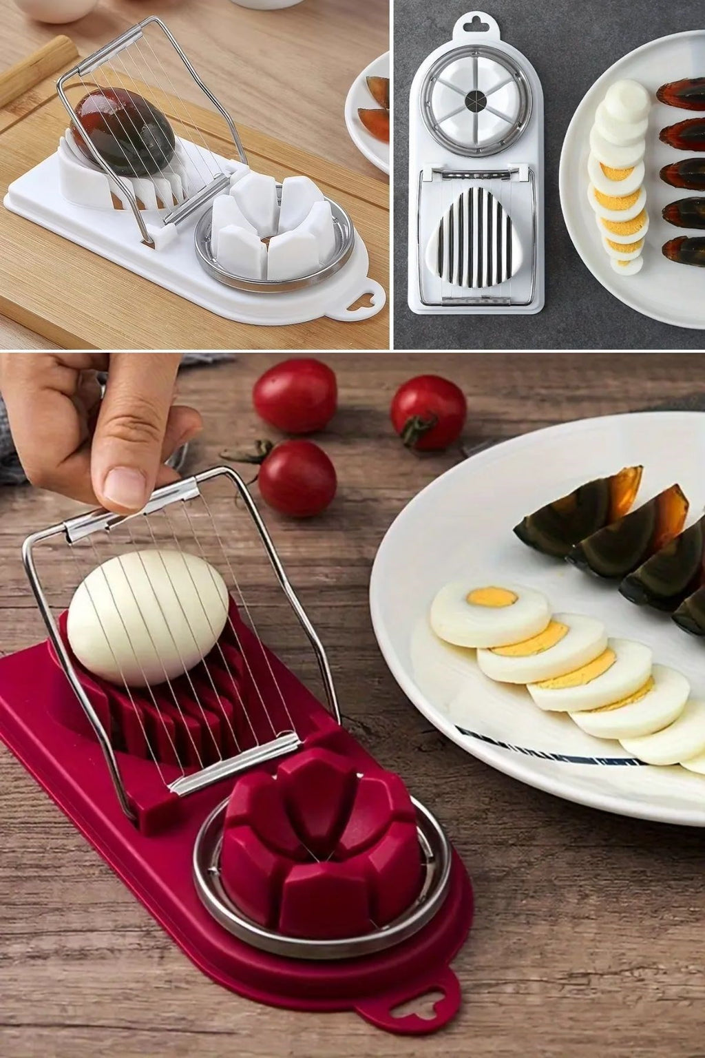 GENEL® Çok Fonksiyonlu Eşit Yumurta ,Meyve Dilimleyici Kesici Aparat