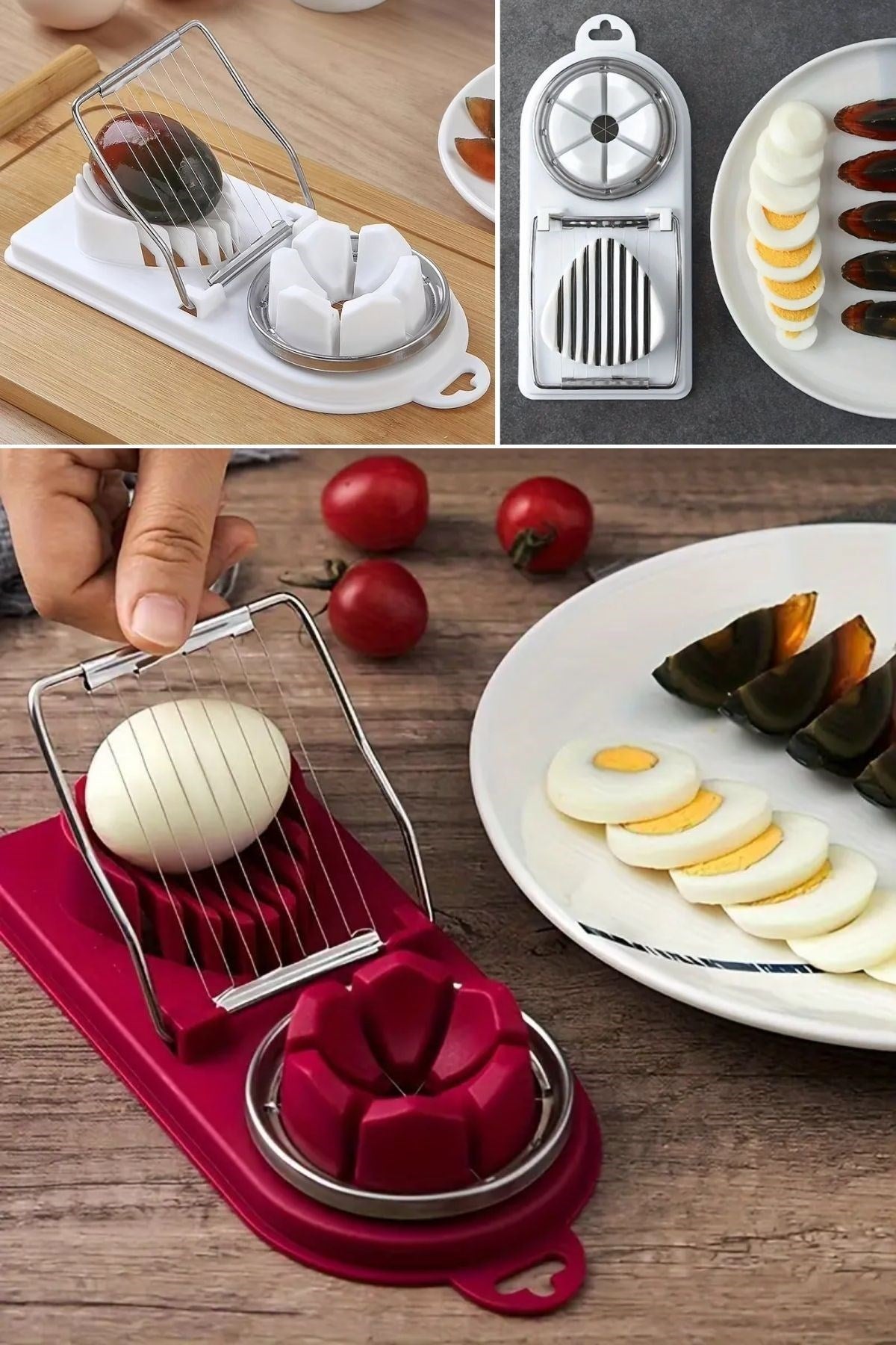 GENEL® Çok Fonksiyonlu Eşit Yumurta ,Meyve Dilimleyici Kesici Aparat