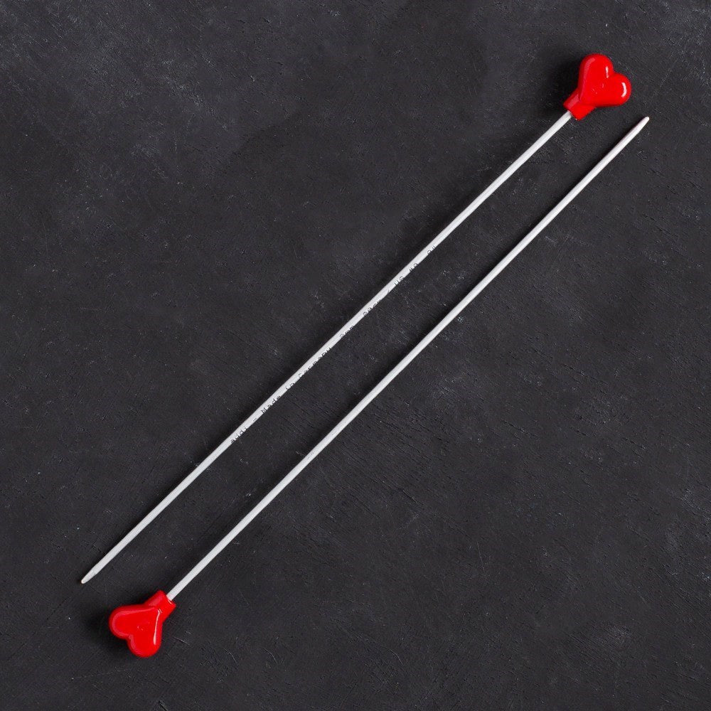 Addi Kalpli 2mm 20cm Klasik Alüminyum Örgü Şişi -