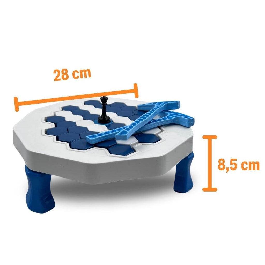 GENEL® Glacier Buzullar Buz Kırma Tuzağı Kalesi Akıl Zeka Strateji Kutu Oyunu