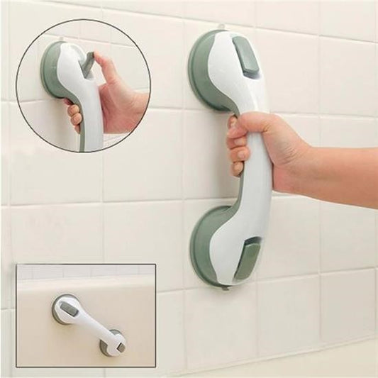 BUFFER® Düşme Ve Kayma Önleyici Banyo Tuvalet Vantuzlu Kilitli Tutacak - UcuzaGeliyor