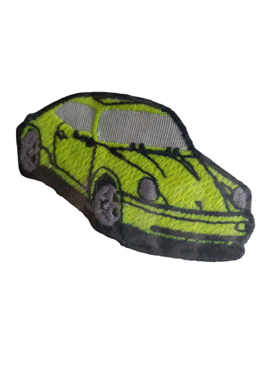 Aplike Ütü İle Yapışan Araba Yeşil Arma 3x4 cm - UcuzaGeliyor