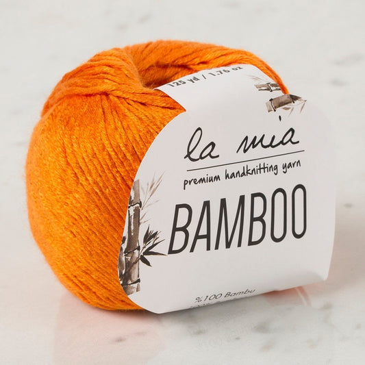 La Mia Bamboo Turuncu El Örgü İpi - L150 - 33855 - UcuzaGeliyor