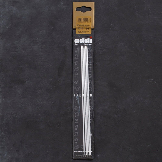 Addi 2,5mm 20cm 5 li Çorap Şişi - 201-7 - UcuzaGeliyor