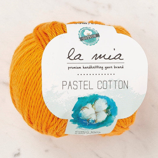 La Mia Pastel Cotton Turuncu El Örgü İpi - L179 - 33949 - UcuzaGeliyor