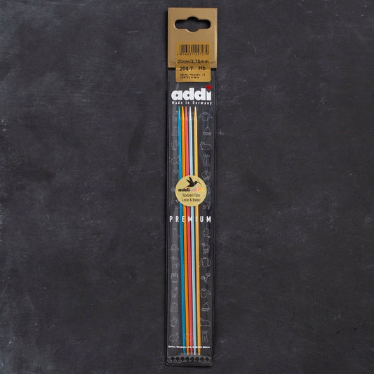 Addi Colibri 2,75mm 20cm Renkli Çorap Şişi - 204-7 - UcuzaGeliyor