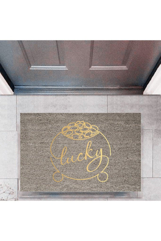 Kapı Önü Paspası Dekoratif Dijital Baskı Lucky P-2362 - UcuzaGeliyor