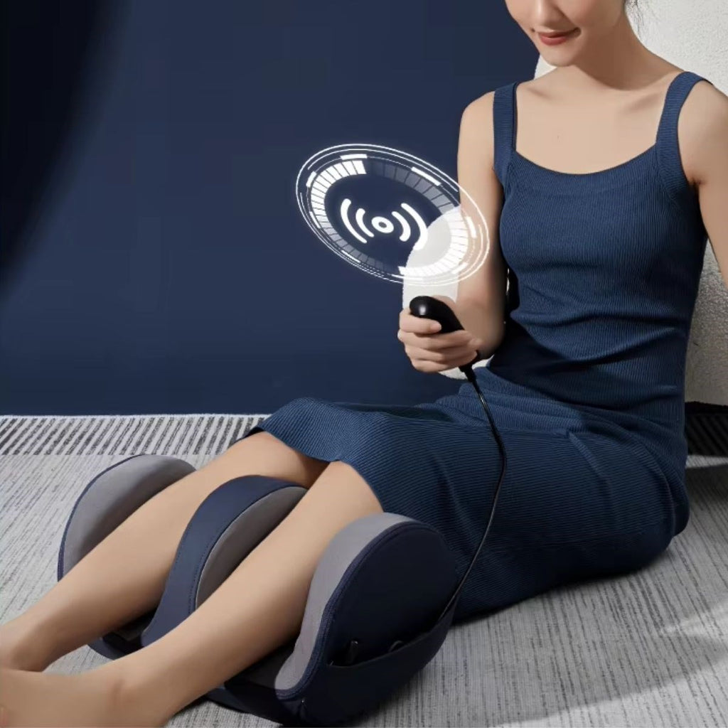 GENEL® Ayak,Baldır ve Bilekler İçin Rahatlatıcı Kumandalı Masaj Aleti