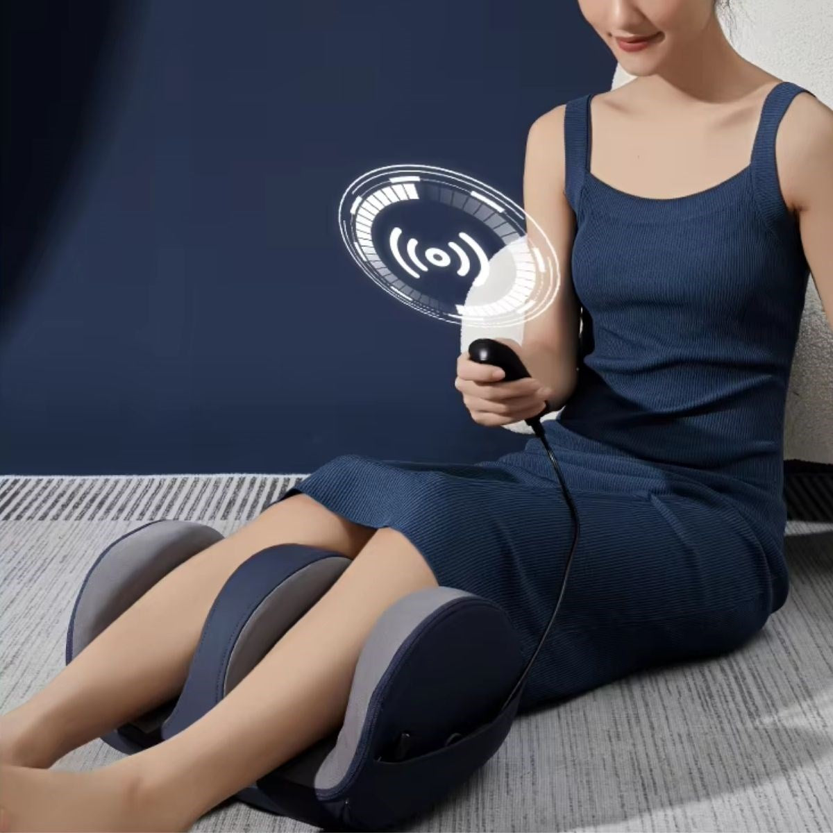 BUFFER® Ayak,Baldır ve Bilekler İçin Rahatlatıcı Kumandalı Masaj Aleti