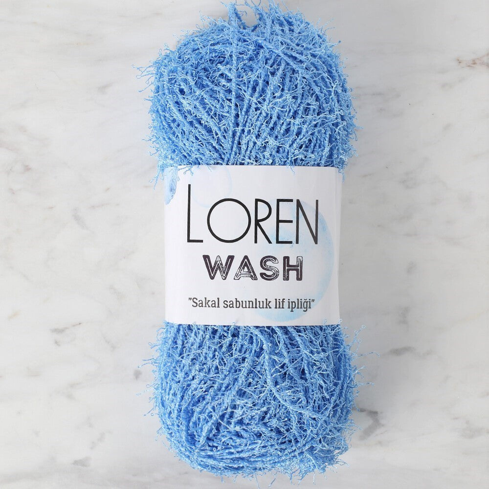 Loren Wash Mavi El Örgü İpi - R090 - 34019 - UcuzaGeliyor